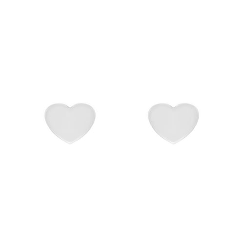 Minimalistische Goldohrringe in Herzform Kanya