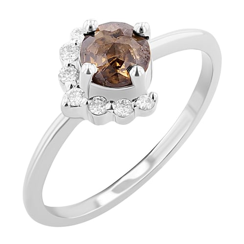 Ring mit einem Salt and Pepper Diamanten Ammiel