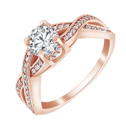 Luxuriöser Verlobungsring mit Lab Grown Diamanten Frankie