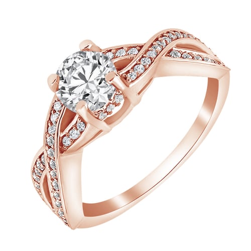 Luxuriöser Verlobungsring mit Lab Grown Diamanten Frankie