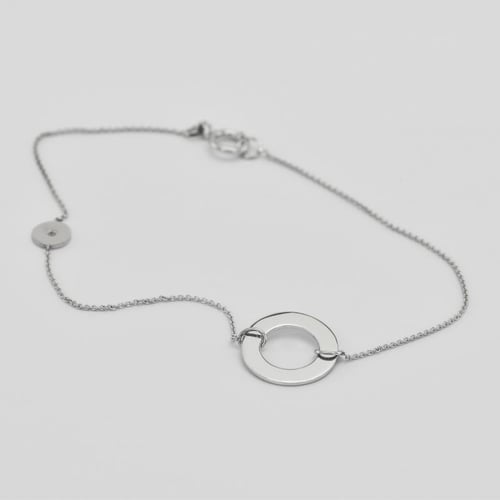 Modernes Goldarmband mit Diamanten Virginia