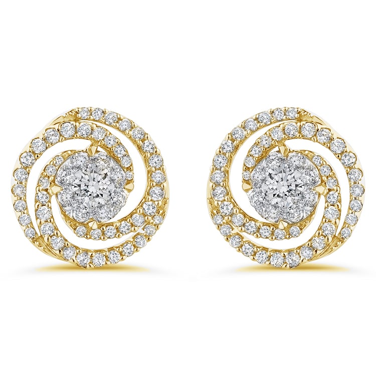 Luxuriöse Diamantohrringe Hilary 51867