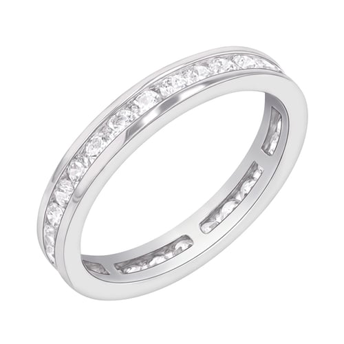 Eternity-Ring mit Lab Grown Diamanten und Komfortring Branko