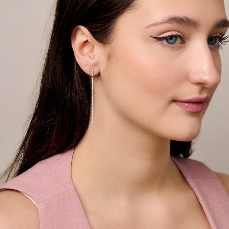 Luxuriöse Ohrringe aus Gold mit Lab Grown Diamanten Dilshad 165461