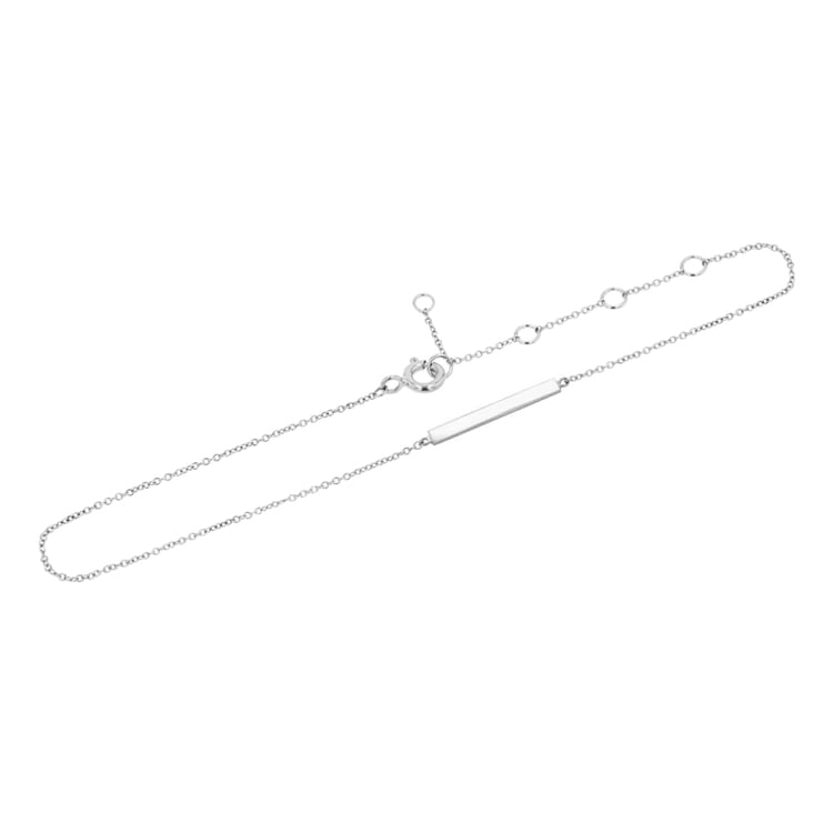 Goldenes minimalistisches Fußkettchen Josiah 108222