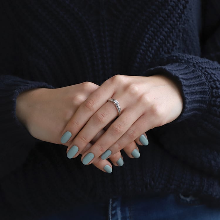 Verlobungsring mit Lab Grown Diamanten Diadah 74108