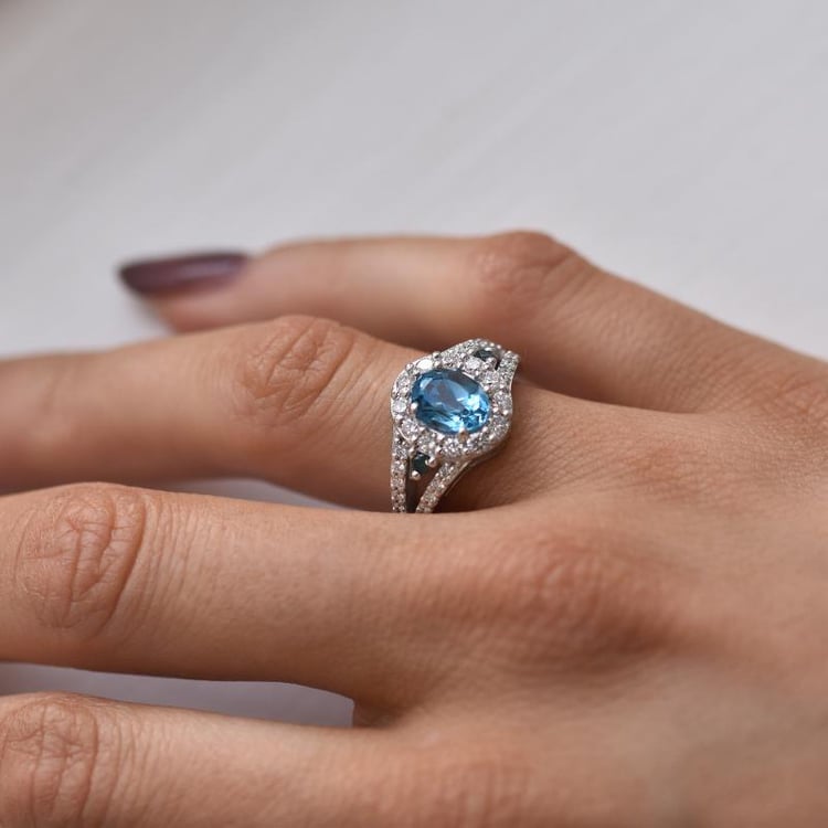 Goldener Topasring 22818