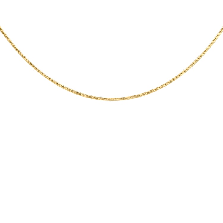 Snake Kette 45 cm 585er in Gelbgold