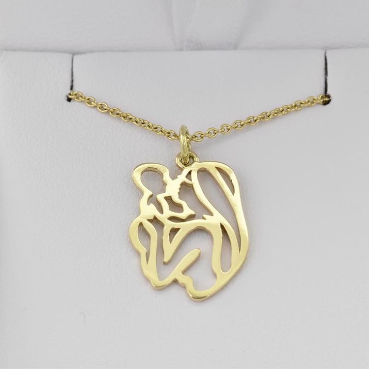 Goldene Halskette 22736