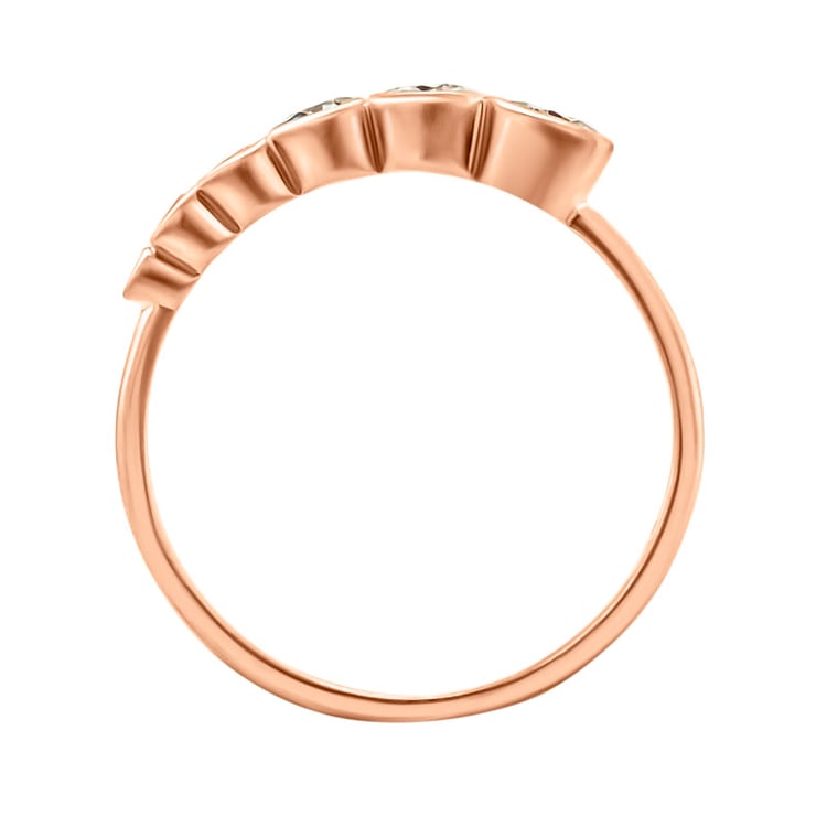 Moissanit Ring Rosegold 31203