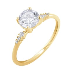 Verlobungsring mit Lab Grown Diamanten Amity
