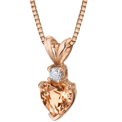 Goldenes Schmuckset mit Morganiten und Diamanten Sargas