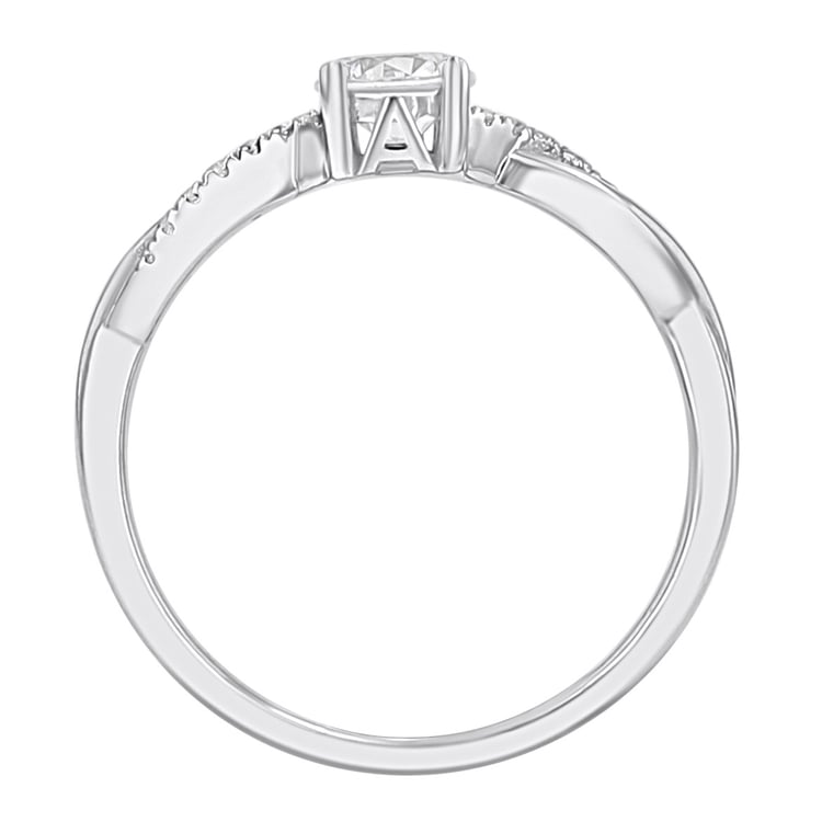 Verlobungsring mit Buchstaben und Diamanten Aliye 166913
