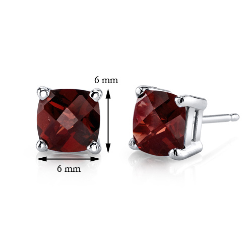 Granat Ohrringe 31151