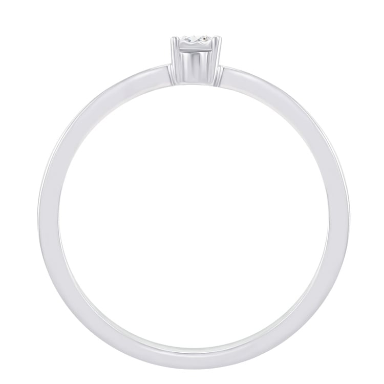 Ring aus Weissgold 43626