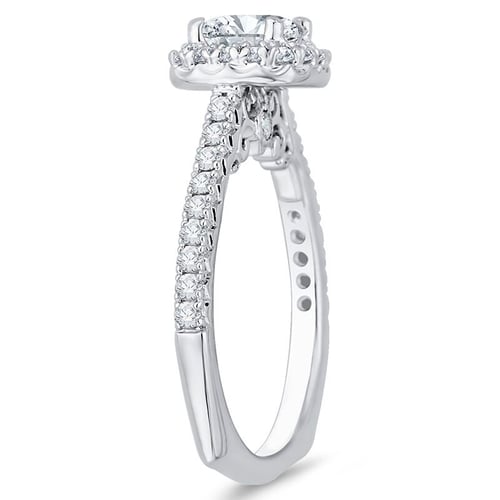 Eleganter Verlobungsring mit Moissanit Jody