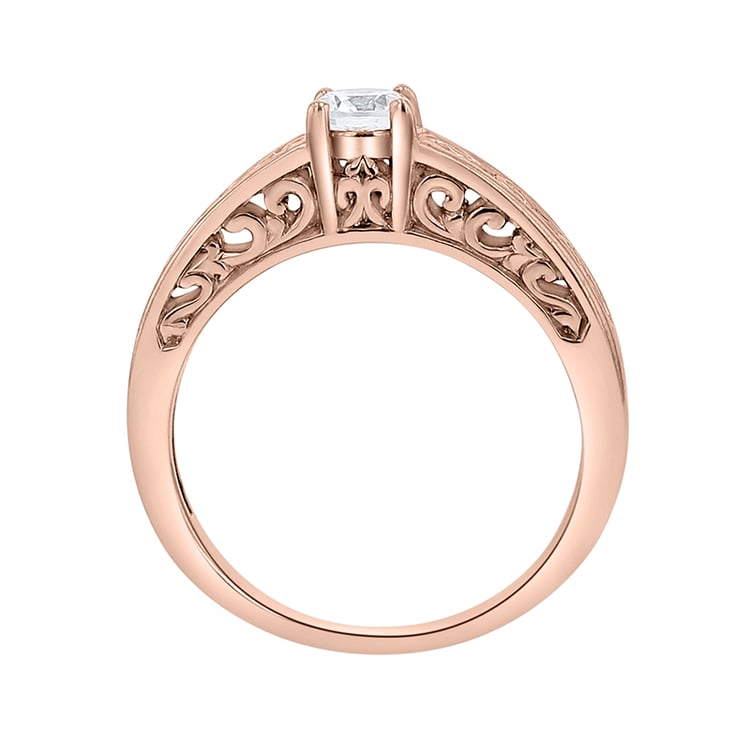 Vintage Verlobungsring mit Lab Grown Diamant Lerien 141860