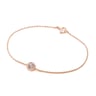 Goldenes Armband mit Morganit Arleth