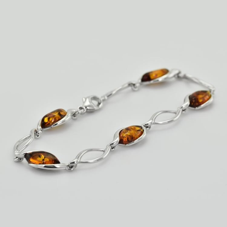 Armband mit Bernsteinen 27117