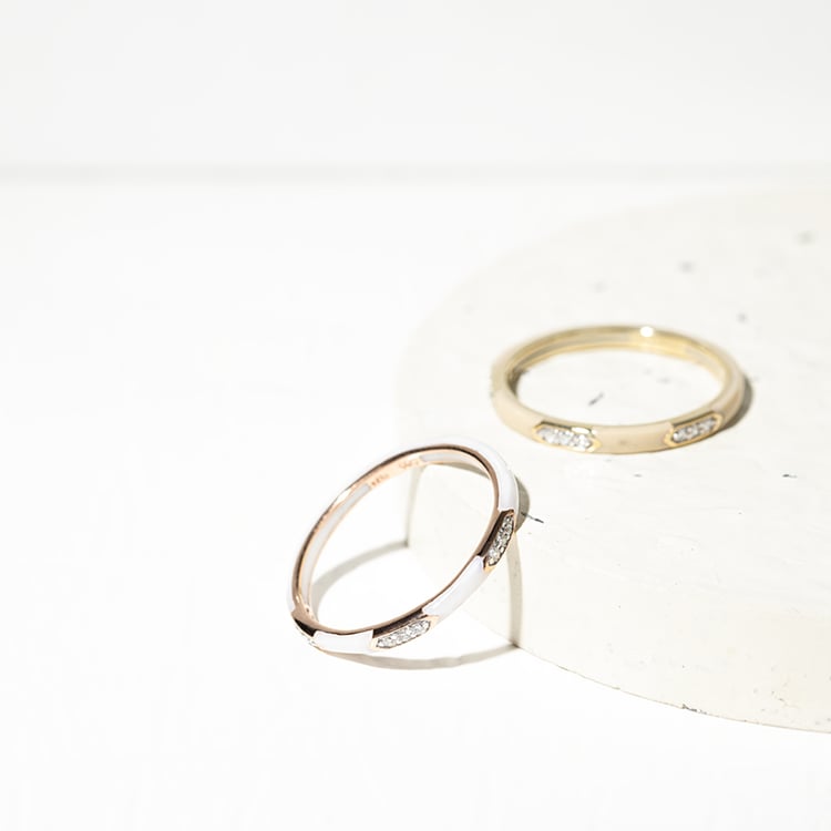 Keramikring mit Diamanten Nola 127596