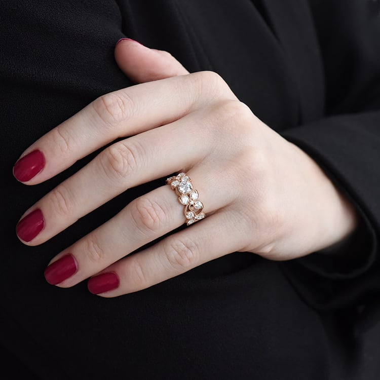 Luxuriöser Ring mit Lab Grown Diamanten Gosalyn 91298