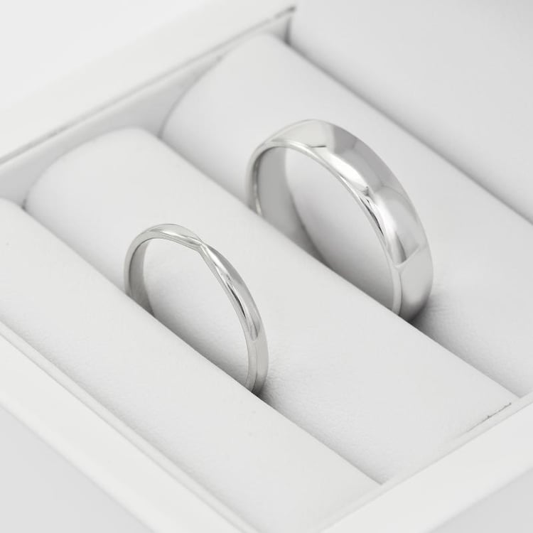 Trauringe aus Platin Aeneas 76758