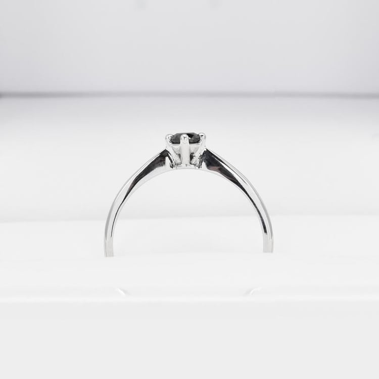 Verlobungsring mit schwarzem Diamanten Sevati 11853