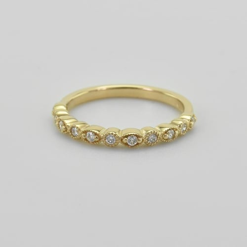 Memoire Ring mit Diamanten aus Gold Paloma