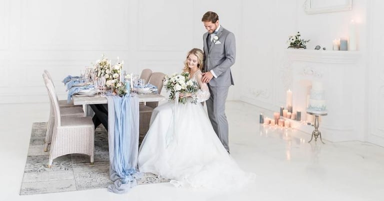 Die luxuriöse Hochzeit