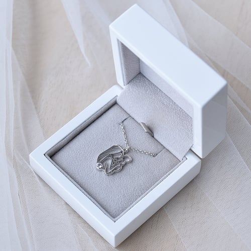 Anhänger Mutter und Kind mit Diamant Rian