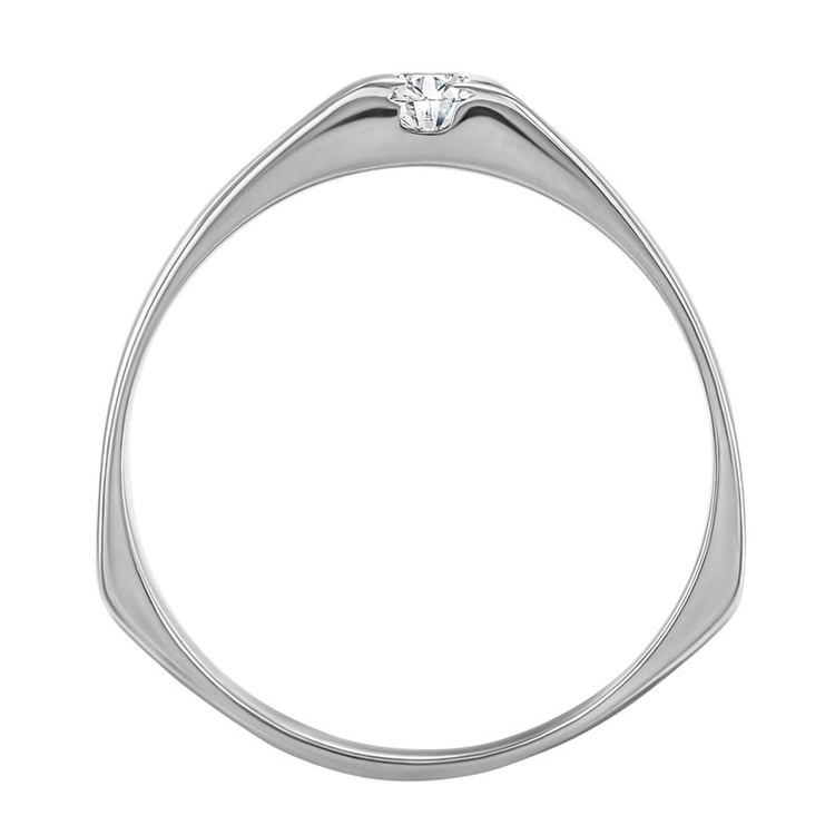 Goldener Diamantring 2852