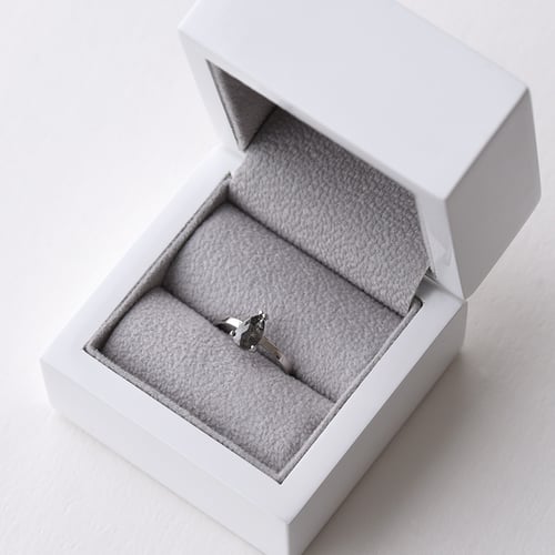 Ring mit Salt and Pepper Diamant Rhys