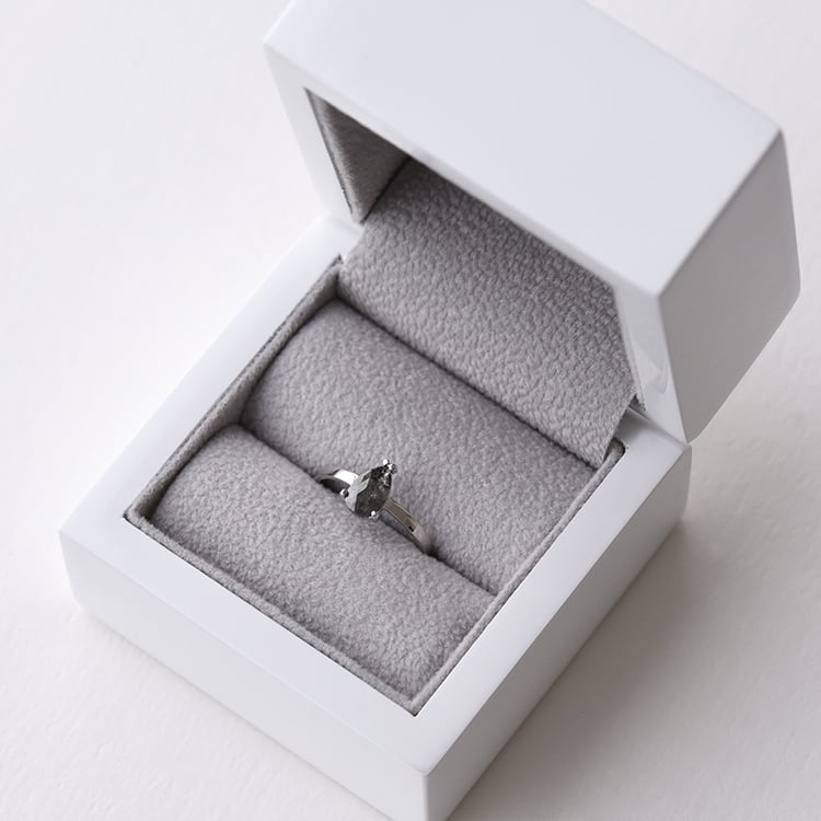 Ring mit Salt and Pepper Diamant Rhys 74674