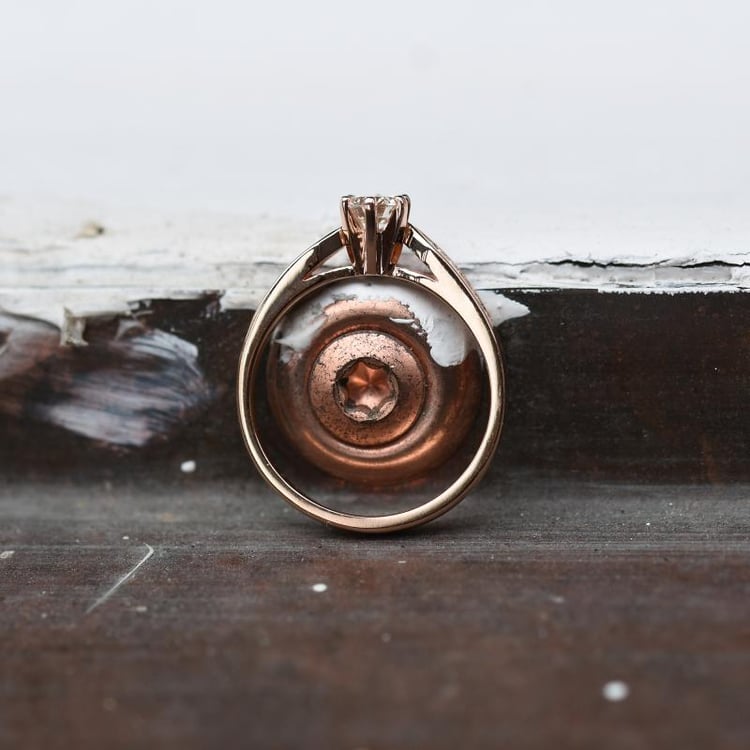 Verlobungsring mit Lab Grown Diamanten Mita 65944