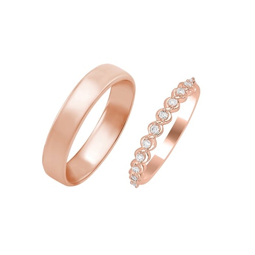 Diamantring und Herrenring Lalia
