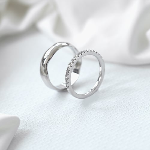Goldener Eternity-Ring mit 1.50 mm Lab Grown Diamanten Otila