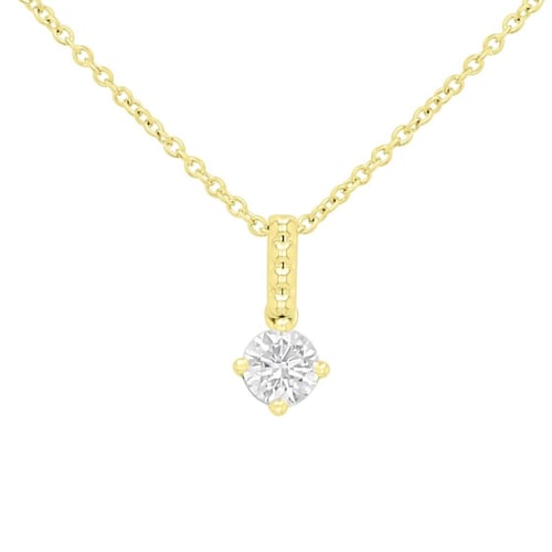 Romantischer Anhänger mit Lab Grown Diamant Nancy