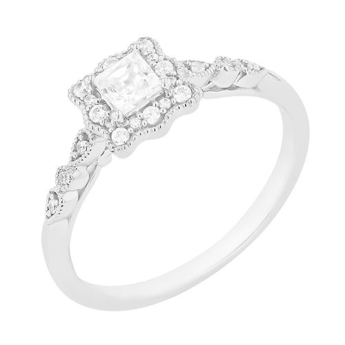 Vintage Ring mit Lab Grown Diamanten Venera