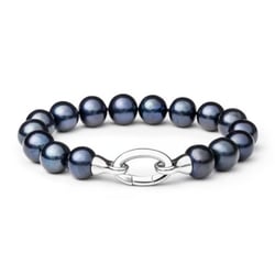 Armband mit schwarzen Perlen Zahra