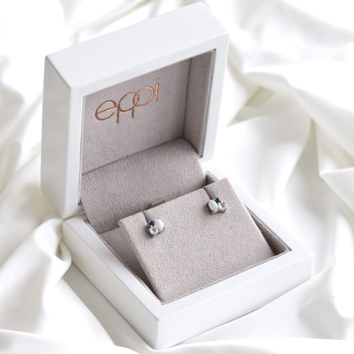 Elegante Cluster-Ohrringe Angelika