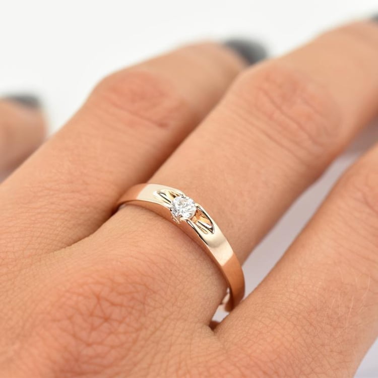 Ring mit Diamanten 13376