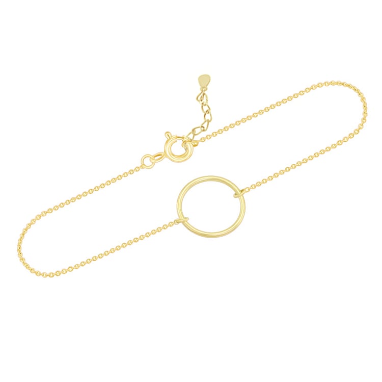 Silbernes minimalistisches Armband Karma 104921