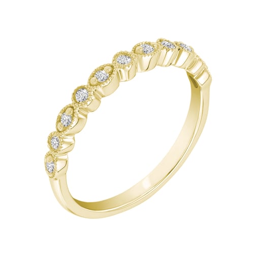 Eheringe aus Eternity-Ring mit Lab Grown Diamanten und einem Komfort-Ring Paloma