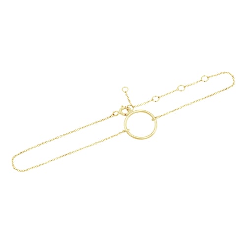Goldenes Karma-Fußkettchen Cain