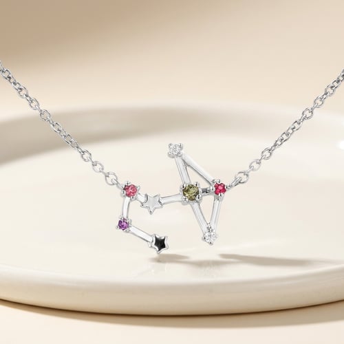 Halskette mit Tierkreiszeichen Sagittarius