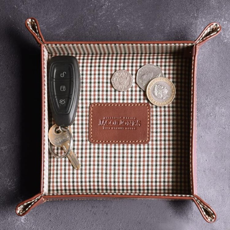 Herrenetui für Münzen und Accessoires in Braun Bern 42225