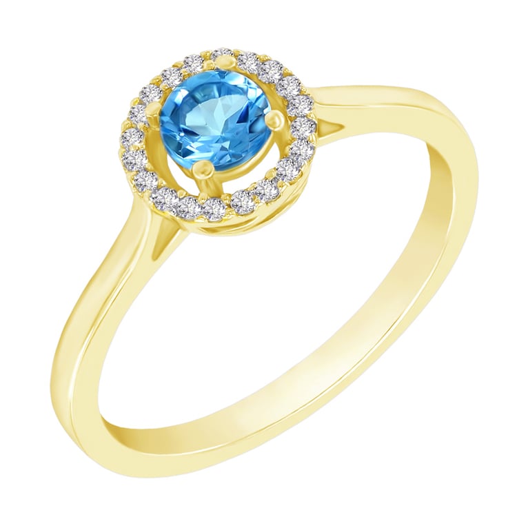 Ring aus Gelbgold 48362