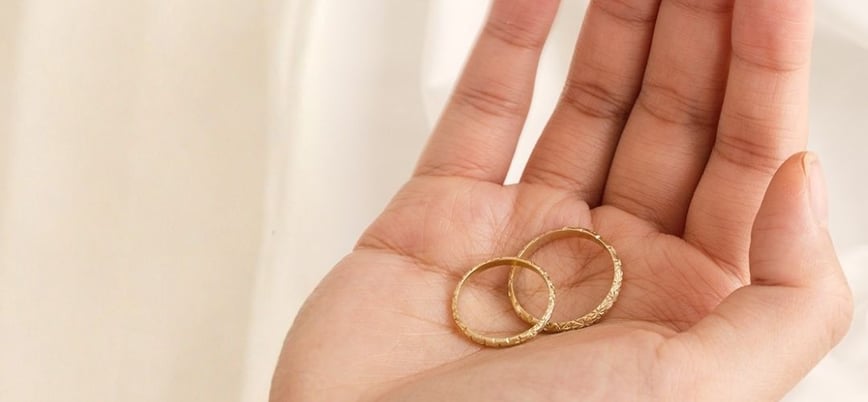 Valentin ist nur ein Tag.<br>Eheringe sind für das ganze Leben.