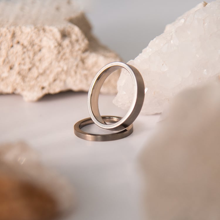 Eheringe aus Titan Manuel 107547