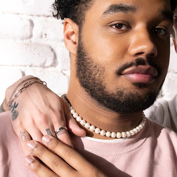 Perlenkette mit Gold Philippa 115913